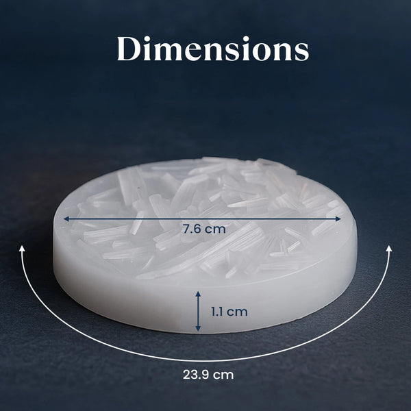 Dhan Lakshmi Bracelet with Free Raw Selenite Plate