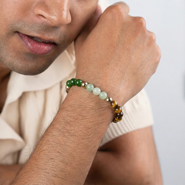 Dhan Shanti Combo - Dhan Yog Bracelet with Navgrah Bracelet