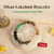 Dhan Lakshmi Bracelet with Free Raw Selenite Plate