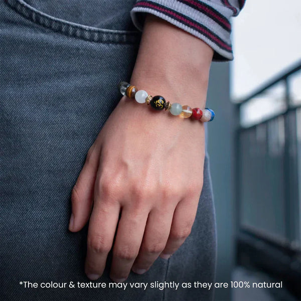 Dhan Shanti Combo - Dhan Yog Bracelet with Navgrah Bracelet